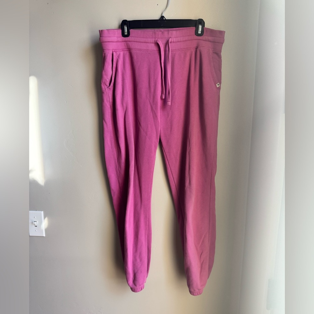 Pact Pink Track Pants